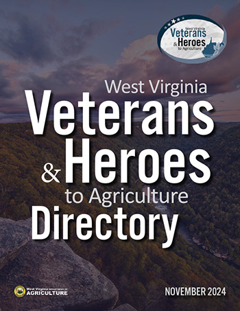 West Virginia Veterans & Heroes to Agriculture Directory cover image