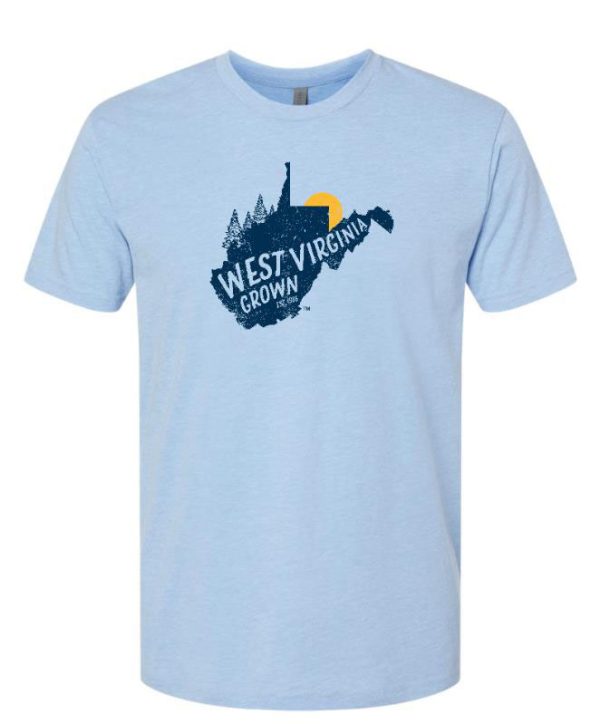 WV Grown State Outline Tee